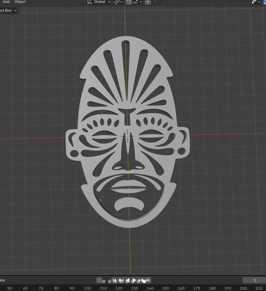 AFRICAN MASK