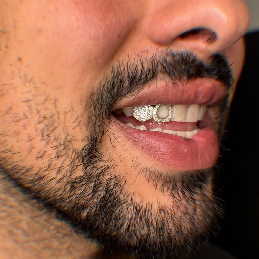 GRILLZ FULL SERTI + CONTOUR SERTI
